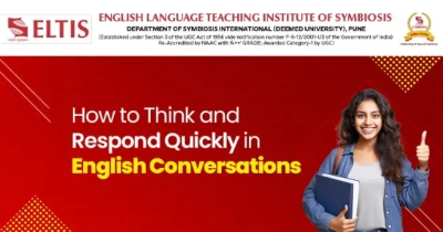 how to think in english and respond quickly in conversations